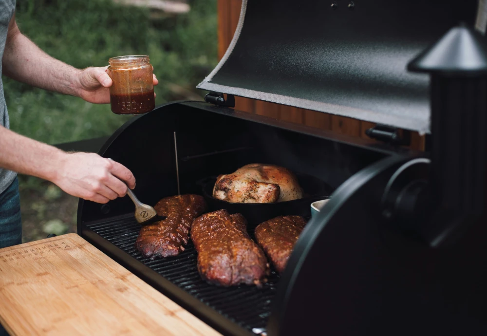 portable wood pellet grill and smoker